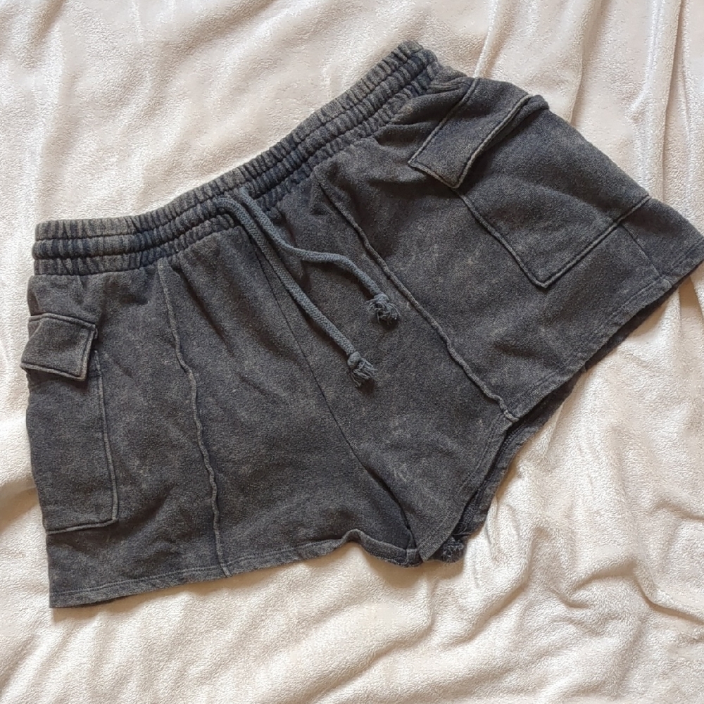 SO Women's Charcoal Cargo Shorts